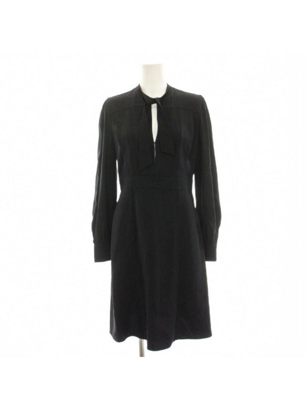 Prada Dress Knee-Length Long Sleeve Black 36
